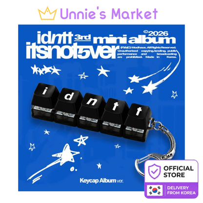 idntt [itsnotover] (Keycap Album) + Free Gift