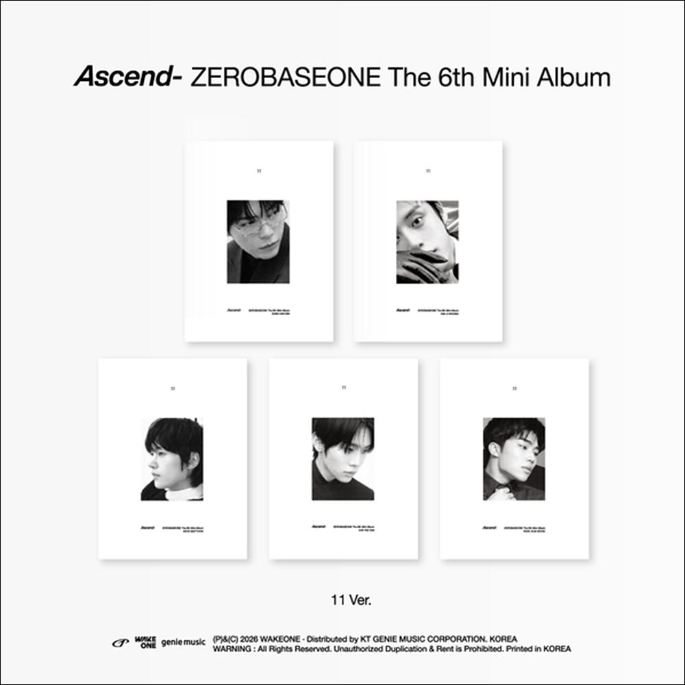 ZEROBASEONE The 6th Mini Album [Ascend-] 11 Ver. + Free Gift