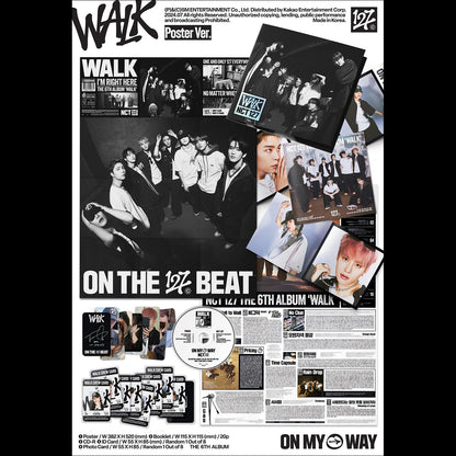 NCT 127 - WALK 6th Album (Poster ver.)