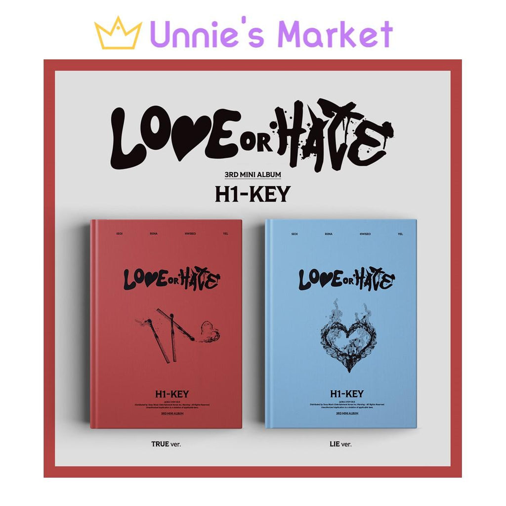 H1-KEY LOVE or HATE 3rd Mini Album