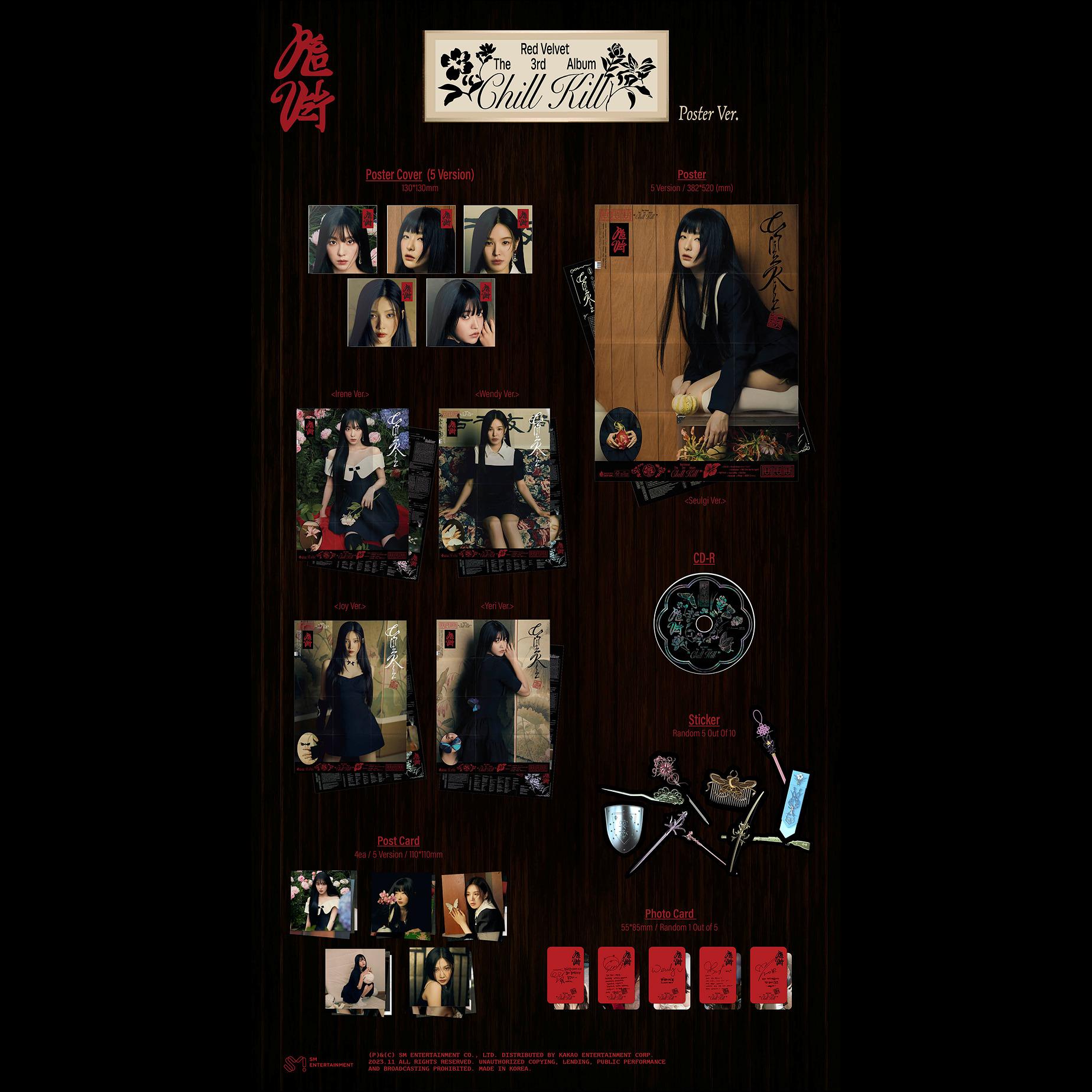 [Poster Ver.] Red Velvet - Chill Kill