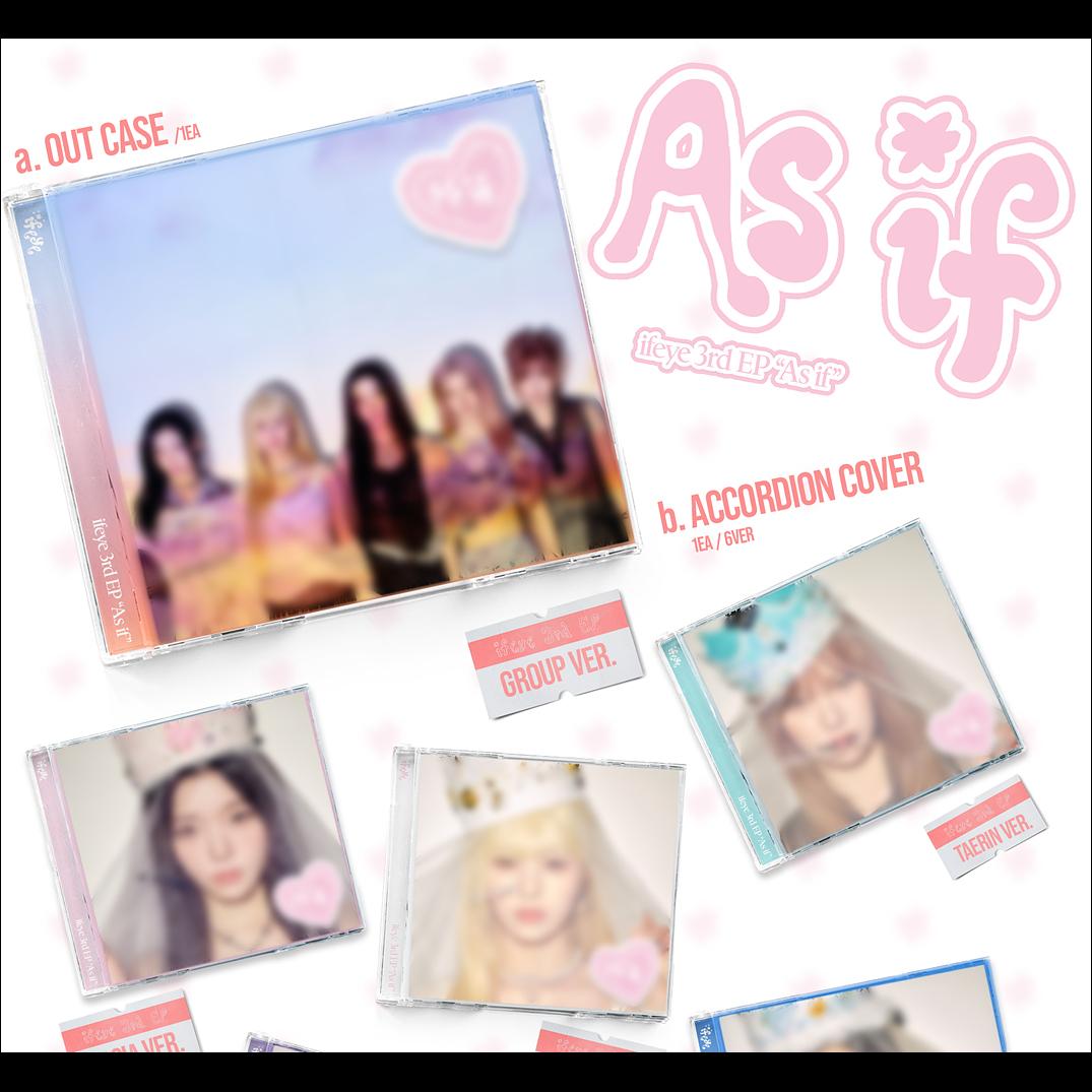 (if eye ver.) ifeye [As if] Jewel ver. 3rd EP Album + Free Gift