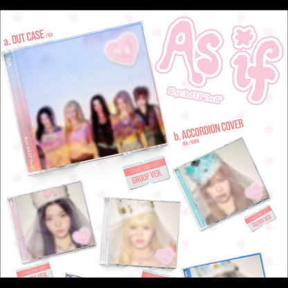 (Random/Member ver.) ifeye [As if] Jewel ver. 3rd EP Album + Free Gift