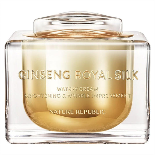 Nature Republic Ginseng Royal Silk Watery Cream 60g – Premium Anti-Aging Moisture Cream