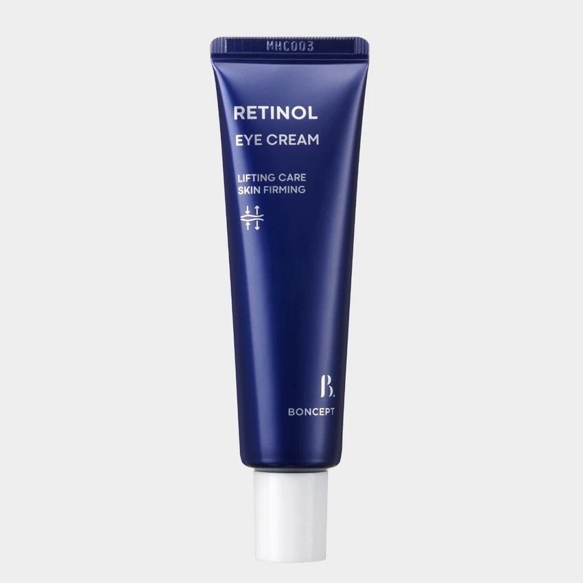 [BONCEPT] Retinol Elasticity Shot Eye Cream - Anti-Aging Wrinkle Care by LG H&H Derma Research Institute, 25ml | Olive's K-beauty