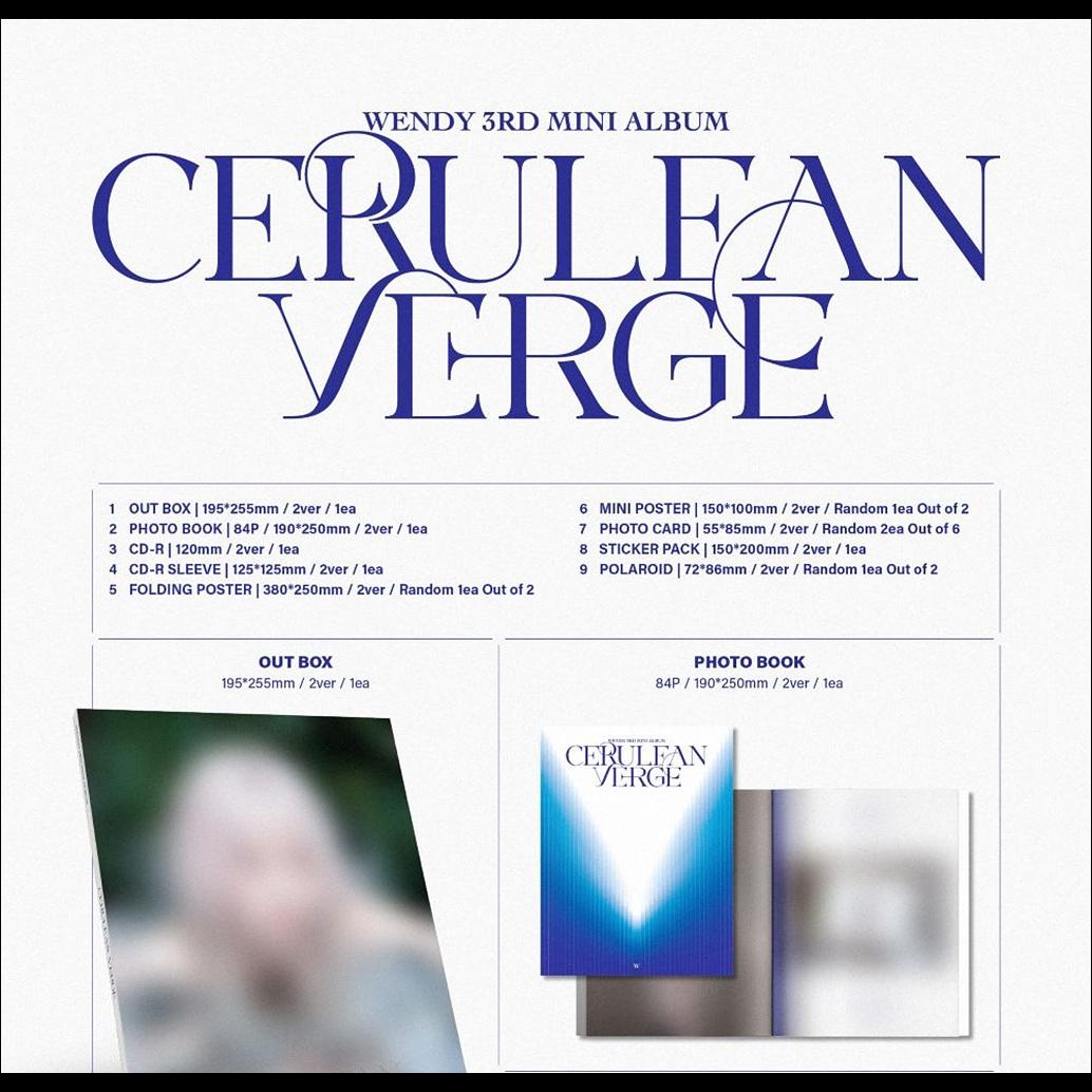 WENDY (Red Velvet) - Cerulean Verge Photobook Ver.