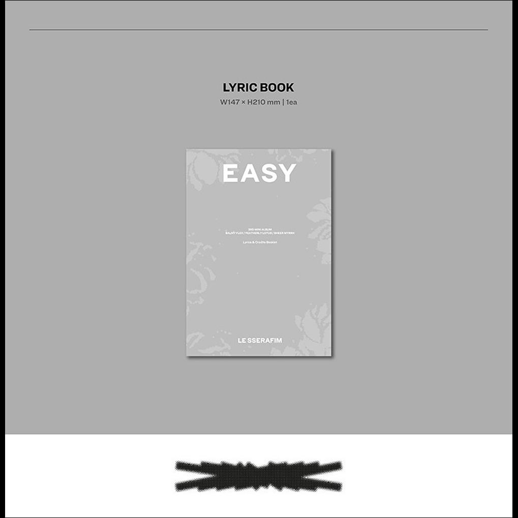 LE SSERAFIM [EASY] 3rd Mini Album