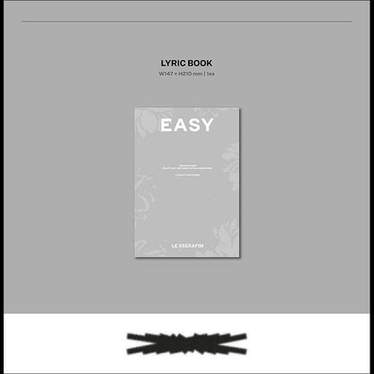 LE SSERAFIM [EASY] 3rd Mini Album