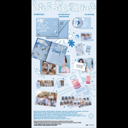 [Pre-order] OURBIRTHDAY - Our Birthday PHOTOBOOK VER. Album + Free Gift