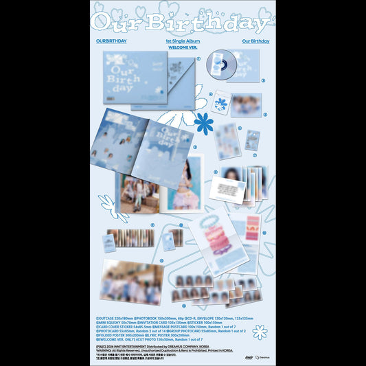 [Pre-order] OURBIRTHDAY - Our Birthday PHOTOBOOK VER. Album + Free Gift