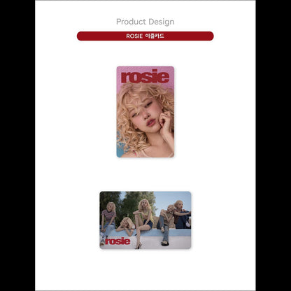 [Pre-order] ROSE [rosie (ROSÉ-A/B)] EZL Transportation Photo Card + Free Gift