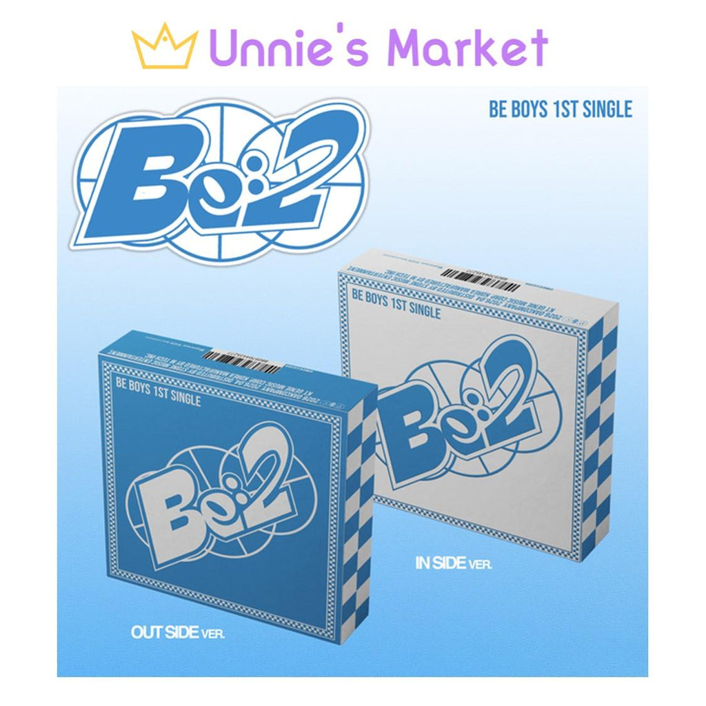 BE BOYS [BE:2] 1st Single Album (OUT SIDE ver. / IN SIDE ver.) + Free Gift