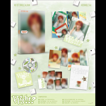 [Pre-order] MJ (ASTRO) SINGLE ALBUM [Right..] (DORK Ver. / ADORABLE Ver.) + Free Gift