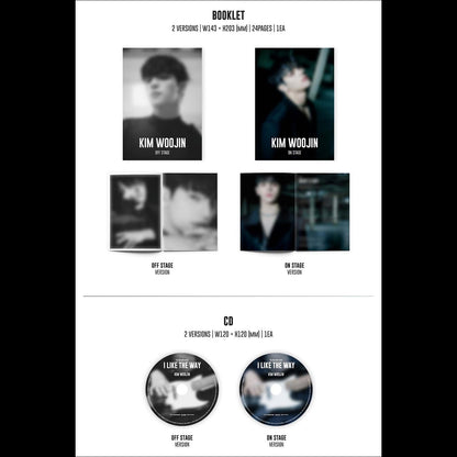 KIM WOOJIN - I LIKE THE WAY (OFF Stage Ver. / ON Stage Ver.)