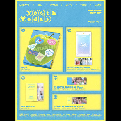 VAYONN 1ST EP 'Youth Today' (Youth Ver.)