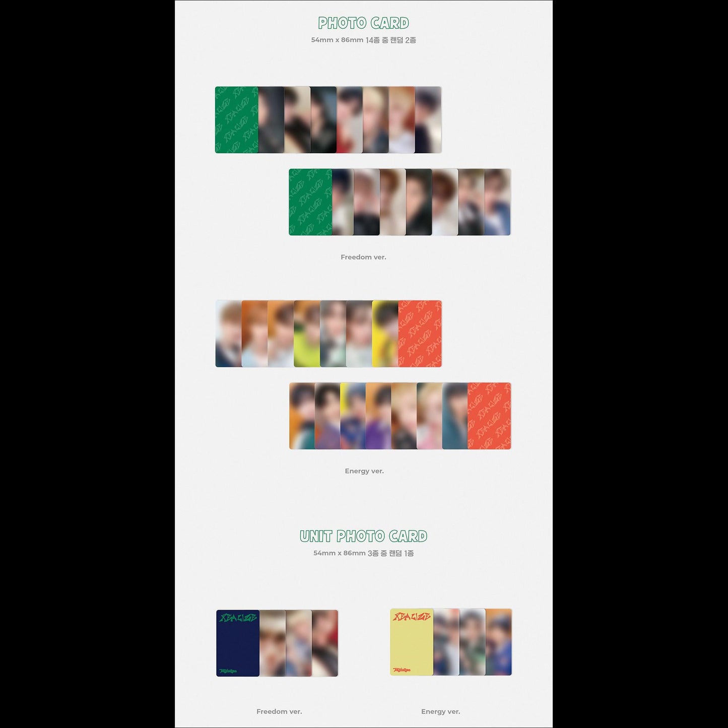 THE KINGDOM - REALIZE 8th Mini Album (Freedom ver., Energy ver.)