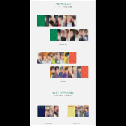 THE KINGDOM - REALIZE 8th Mini Album (Freedom ver., Energy ver.)