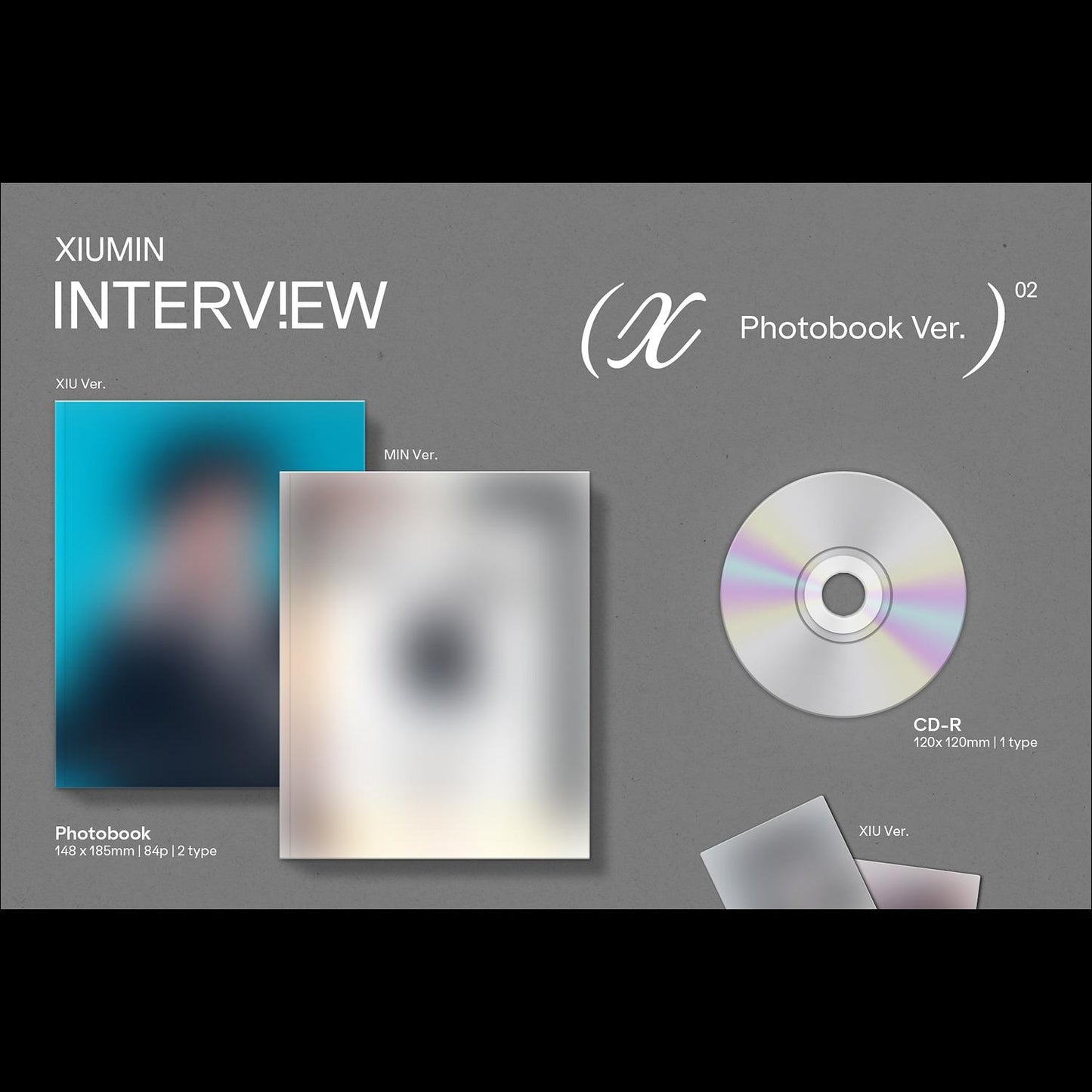 XIUMIN - Interview X Photobook Ver. (XIU VER. / MIN VER.)