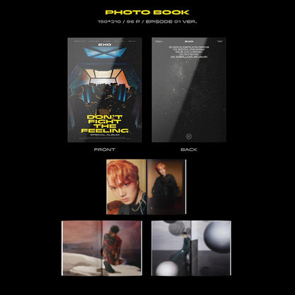 (Photo Book Ver.) EXO - DON'T FIGHT THE FEELING [Ver. 1 / Ver. 2]