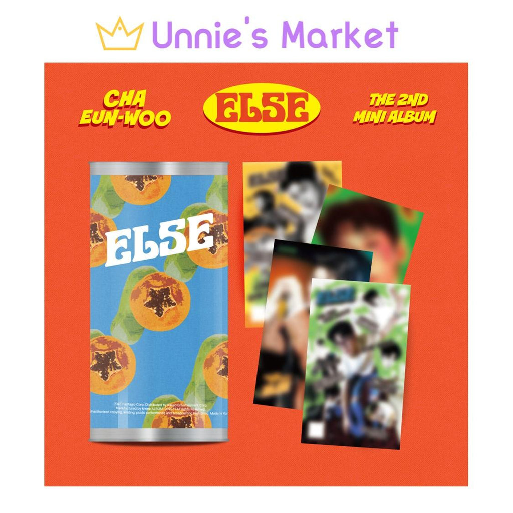 CHA EUN-WOO [ELSE] The 2nd Mini Album (Kiwee VER.) + Free Gift