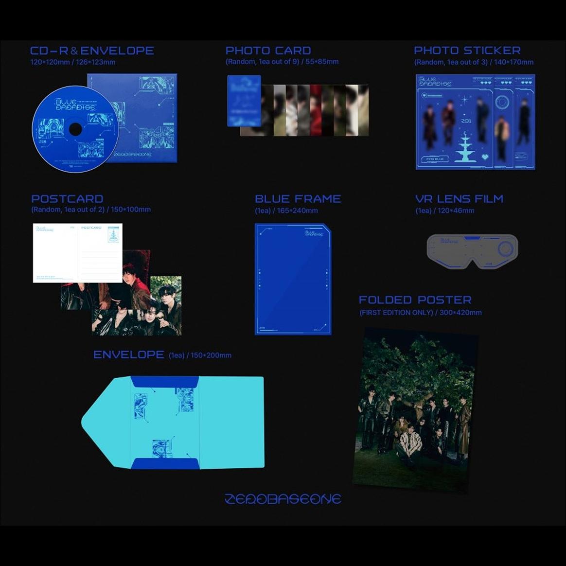 ZEROBASEONE BLUE PARADISE_Photobook Ver. / 5th Mini Album
