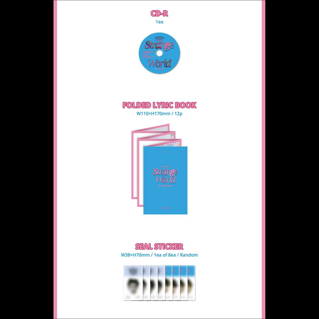 HA SUNG WOON [Strange World] Photobook (2D / 3D)