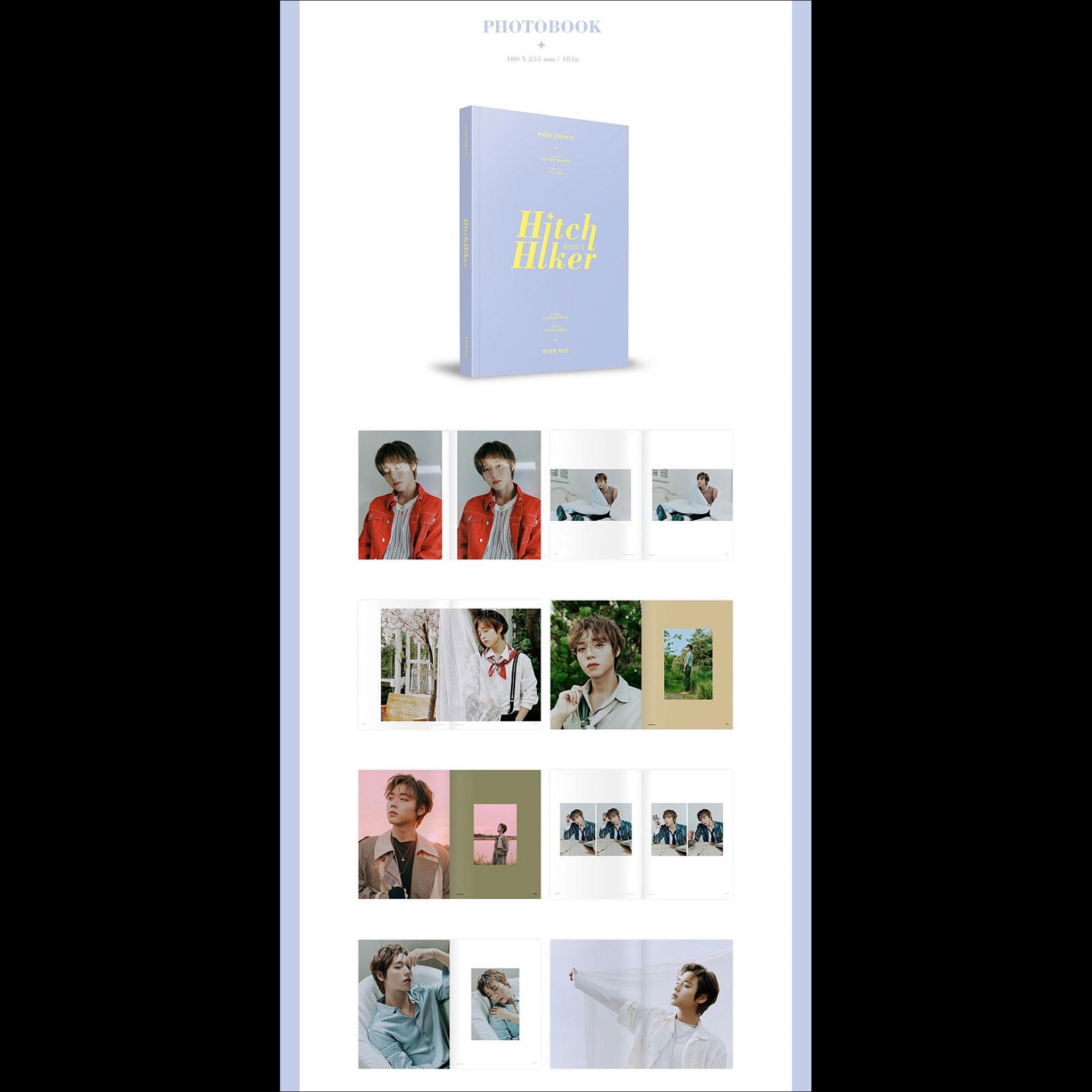 PARK JIHOON WITH MAY - The 1st Photobook HITCH HIKER