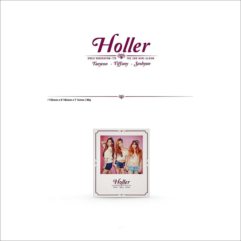 SNSD TTS - Holler 2nd Mini Album / Girls' Generation