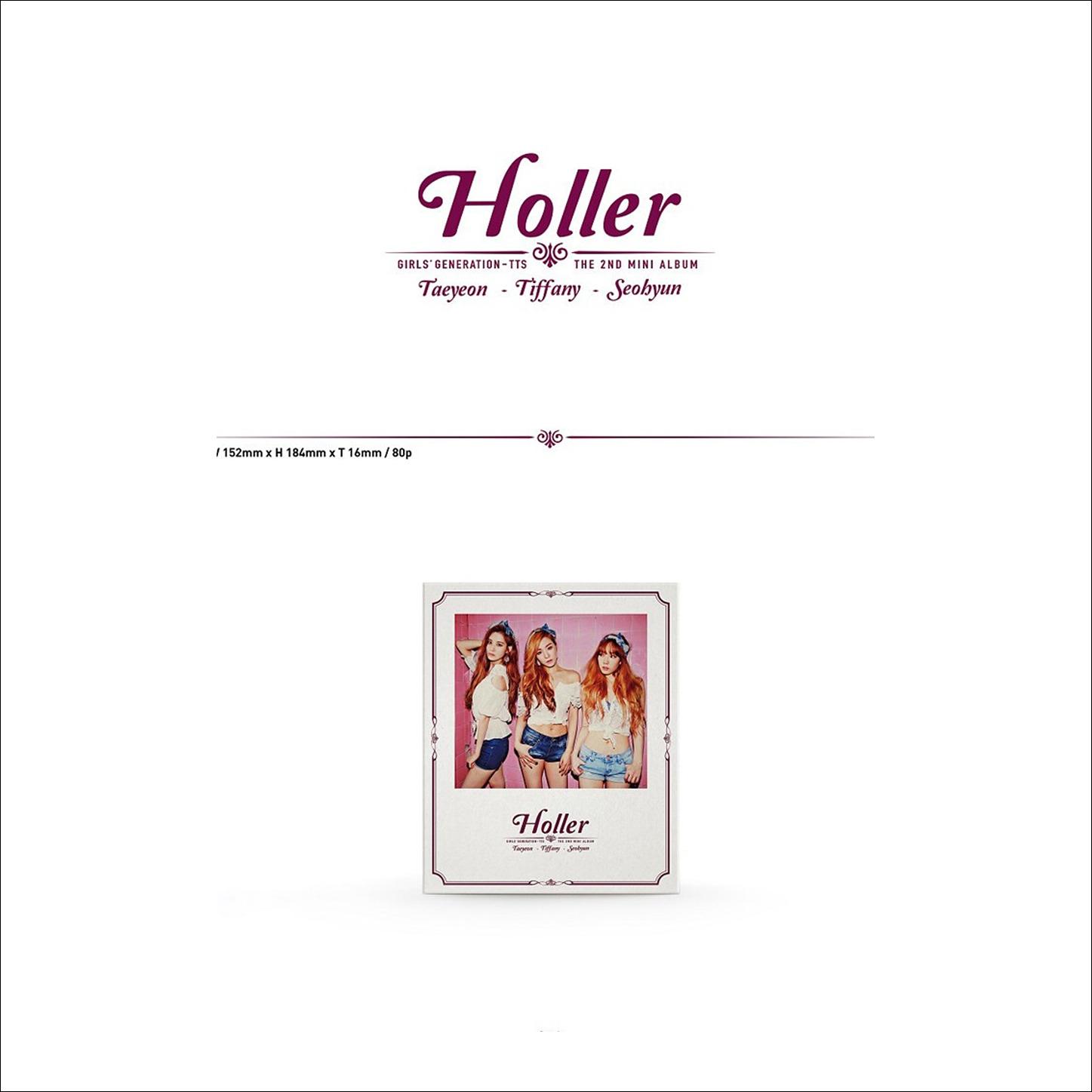 SNSD TTS - Holler 2nd Mini Album / Girls' Generation