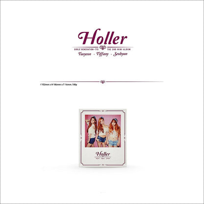 Girls' Generation-TTS - Holler 2nd Mini Album / Girls' Generation
