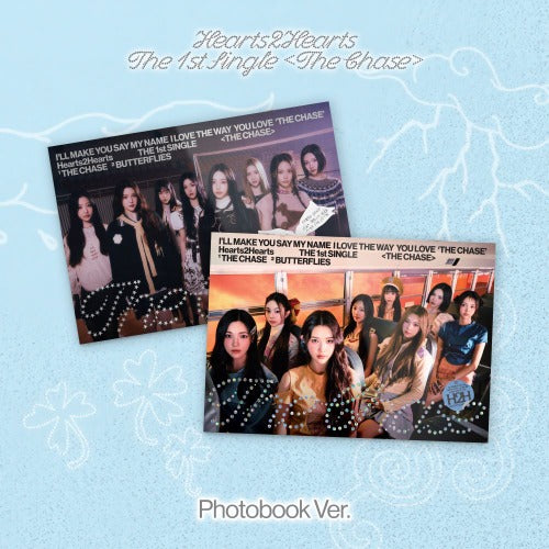 Hearts2Hearts [The Chase] Photobook Ver. / 1st Single Album