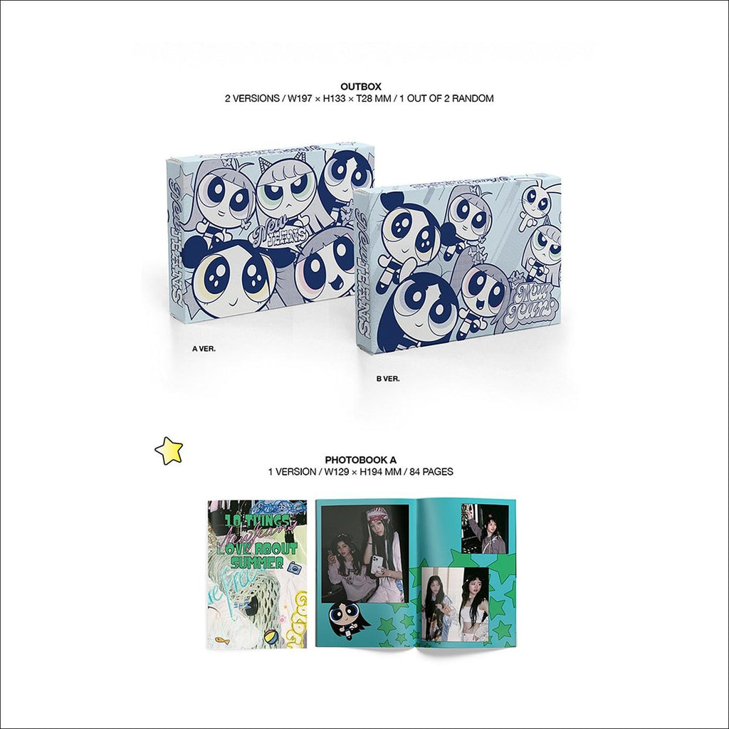 NewJeans - Get Up THE POWERPUFF GIRLS X NJ Box ver.(Standard B ver.)