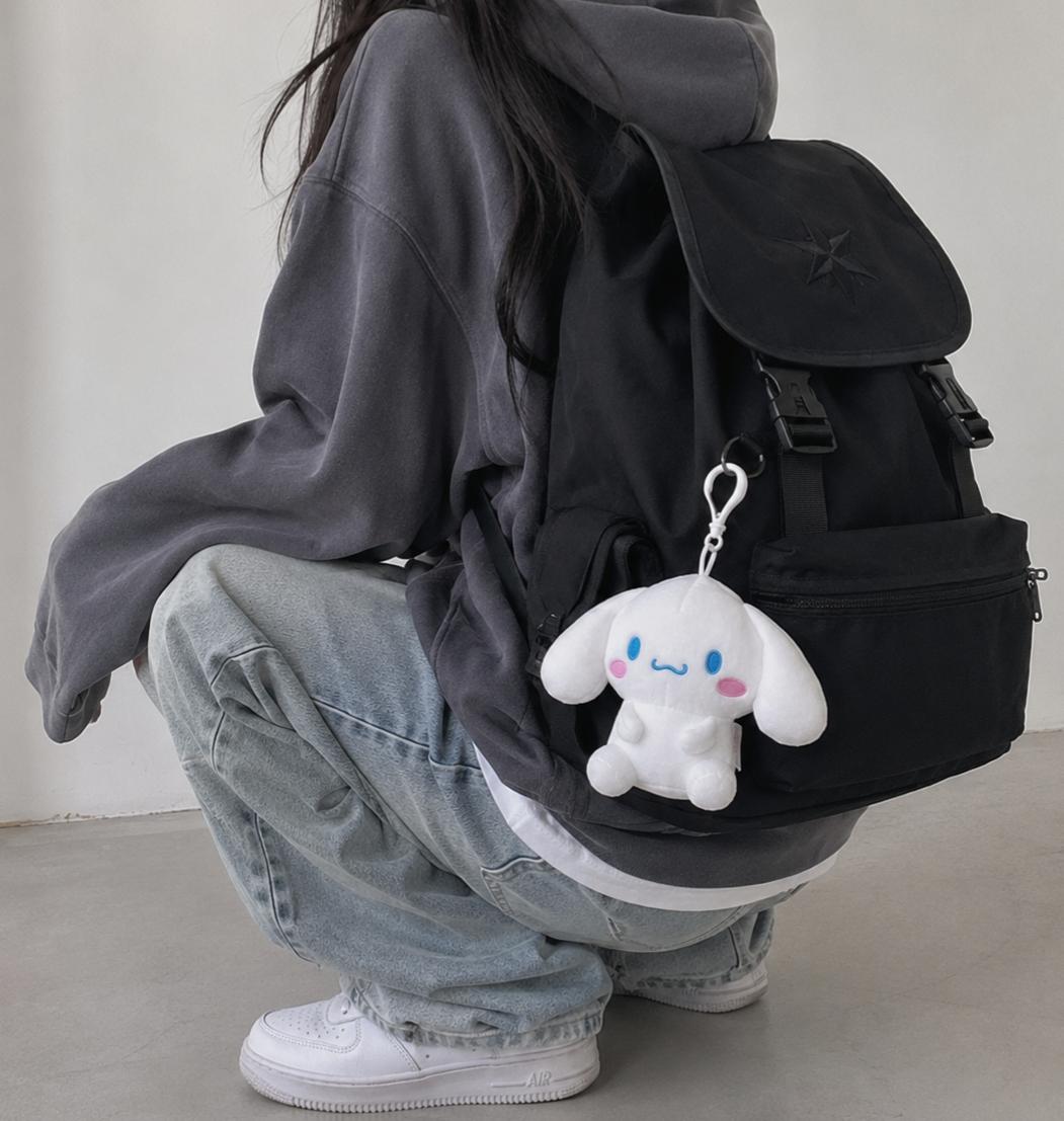 Daiso Korea Sanrio Cinnamoroll Mini Plush Keyring