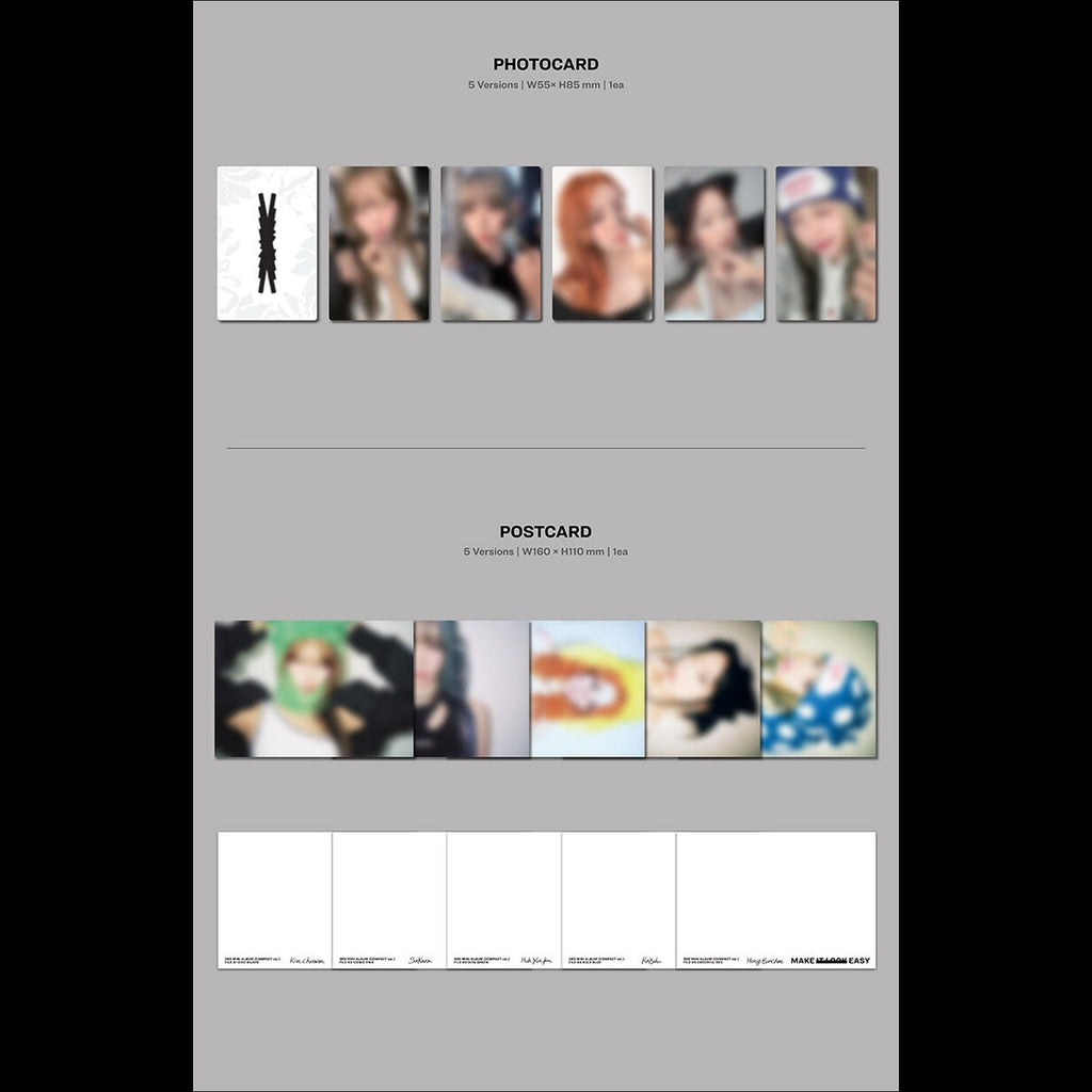 [NO POB/Member] LE SSERAFIM [EASY] Compact Ver.