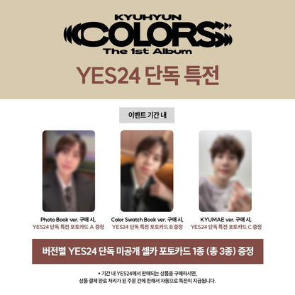 KYUHYUN - COLORS Photo Book ver. / The 1st Album