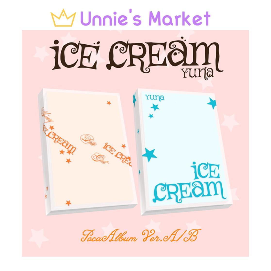 YUNA (ITZY) [Ice Cream] POCAALBUM A / B Ver. + Free Gift