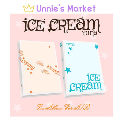 YUNA (ITZY) [Ice Cream] POCAALBUM A / B Ver. + Free Gift