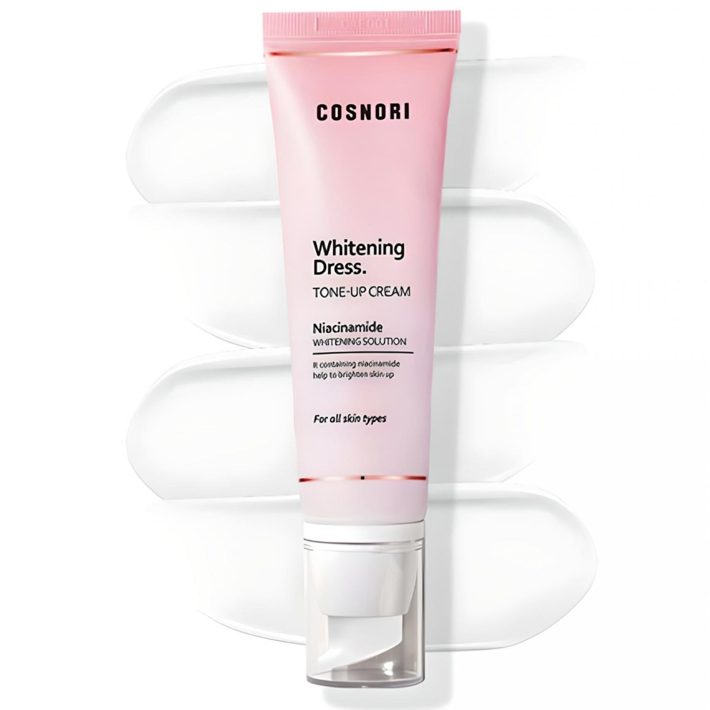 [COSNORI] Whitening Dress Tone Up Cream - 1-Second Instant Brightening & Long-Lasting Glow, 50ml | Olive's K-beauty