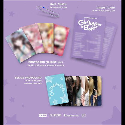 MADEIN - Girl Meets Boy (KiT Ver.) + Free Gift