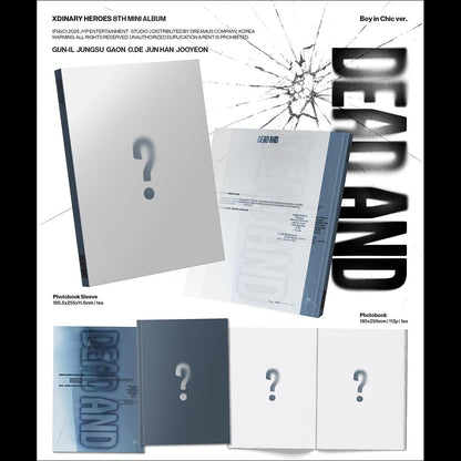 Xdinary Heroes DEAD AND (Photobook ver.) / 8th Mini Album + Free Gift
