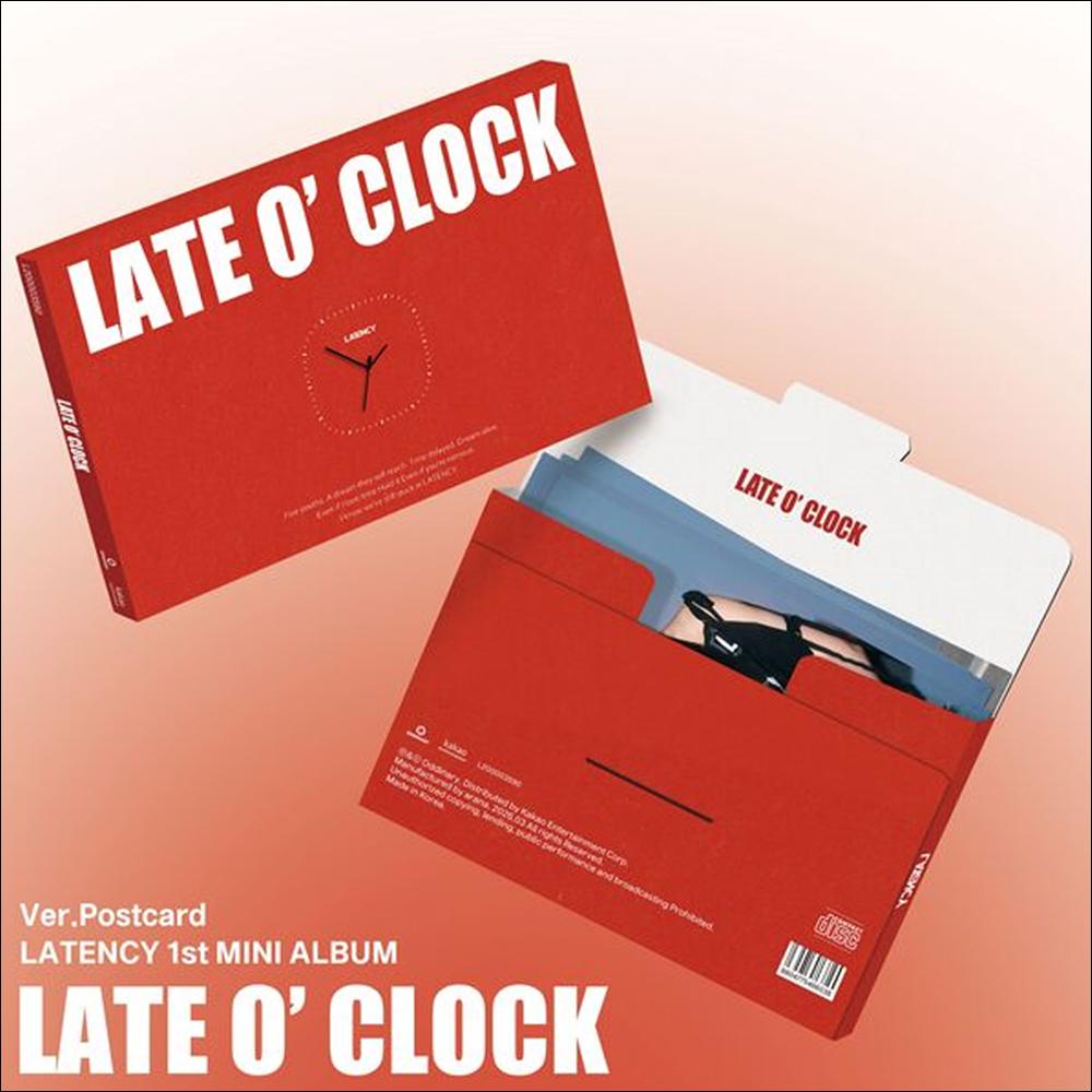 LATENCY [LATE O’ CLOCK] 1st MiNi ALBUM (Postcard Ver.) + Free Gift