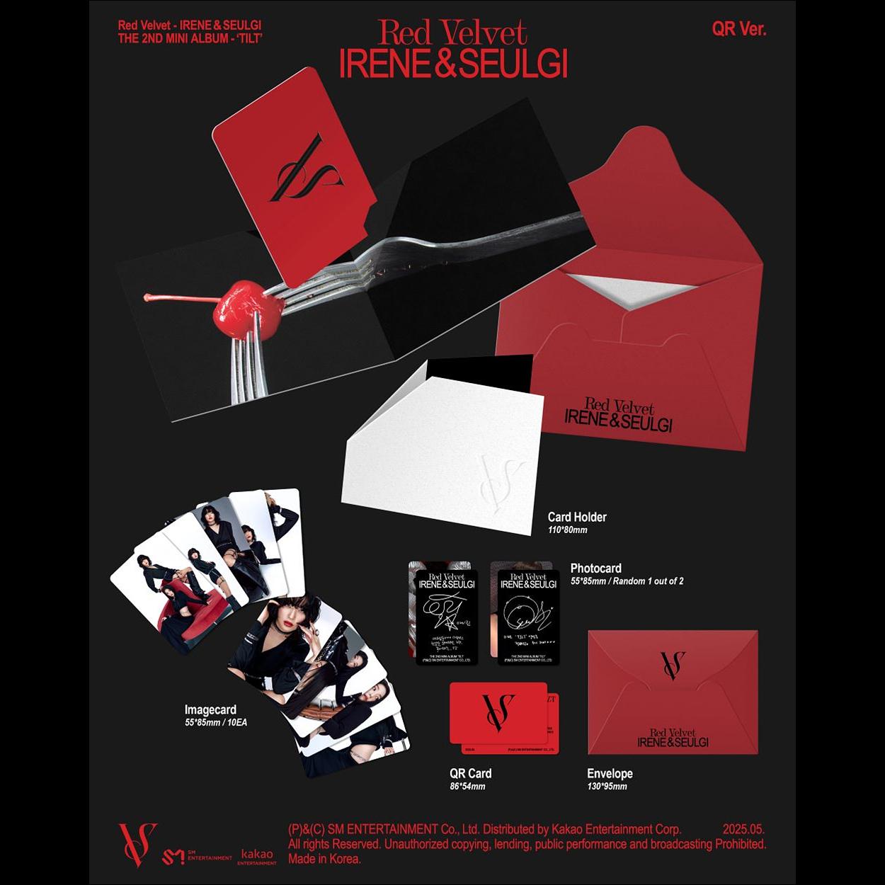 (QR ver.) Red Velvet IRENE & SEULGI [TILT] 2nd Mini Album