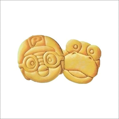 [Binggrae] Pororo and Friends Plain Crackers 65g (3 Pack) - Shelf-stable Dry Biscuits, Long Shelf Life Healthy Kids Snack