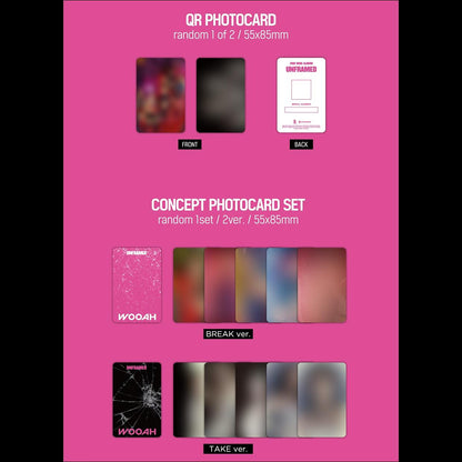 WOOAH (woo!ah!) UNFRAMED STAYG ALBUMS ver. (POCA Album)