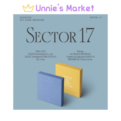 SEVENTEEN - SECTOR 17 4th Repackage Album