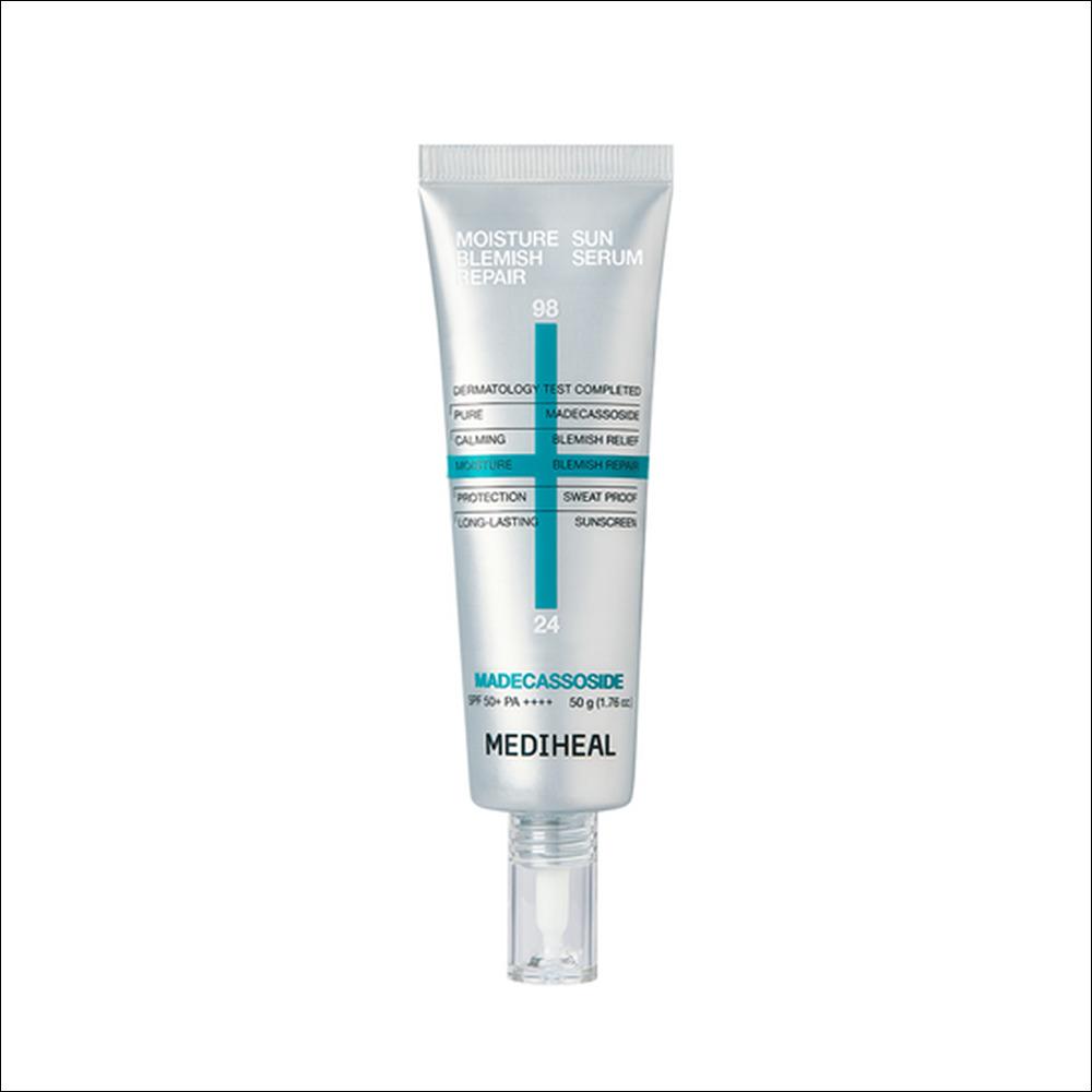[SUPER JUNIOR EUNHYUK PICK!] MEDIHEAL Madecassoside Moisture Sun Serum SPF 50+ PA ++++ Trace Repair 50g