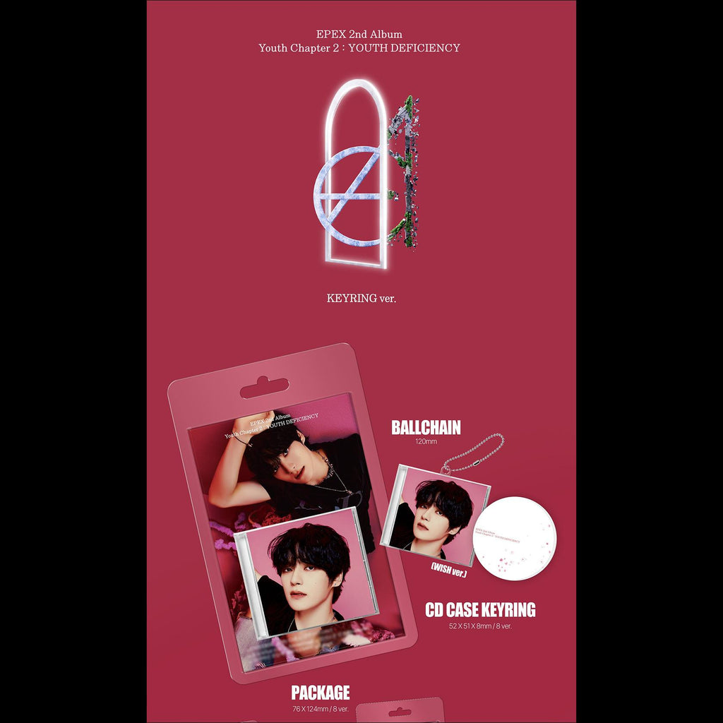 EPEX - Youth Chapter 2_YOUTH DEFICIENCY Keyring Album