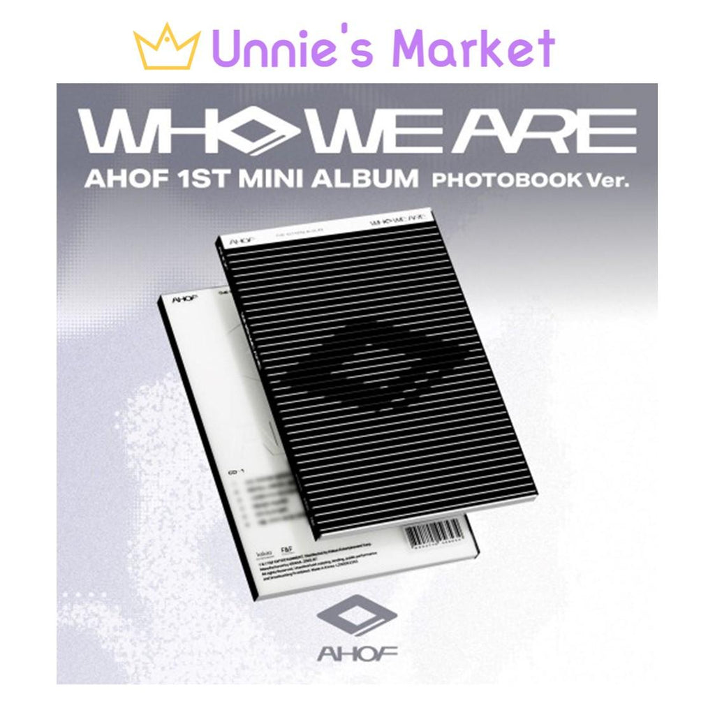 AHOF [WHO WE ARE] PHOTOBOOK Ver. Album