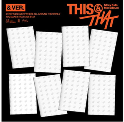 [Pre-order] Stray Kids [THIS & THAT] (& VER.) Mini Album + Free Gift