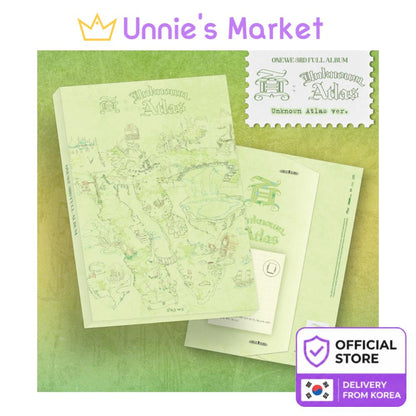 [Pre-order] ONEWE [Unknown Atlas] 3rd Full Album (Unknown Atlas ver.) + Free Gift